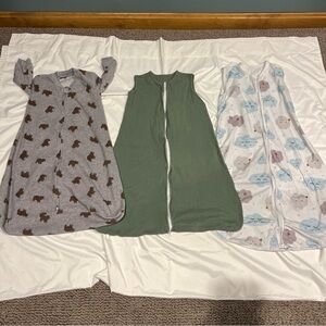 3 Baby Sleep Sacks, 3-6m